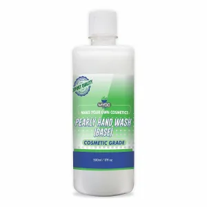 DIY Pearly Hand Wash Base, With added benefits of Aloe Vera, Effectively Washes Away Bacteria While Nourishing Your hands, Create Your Natural Body Care Products-500 ml (17 Fl. Oz)