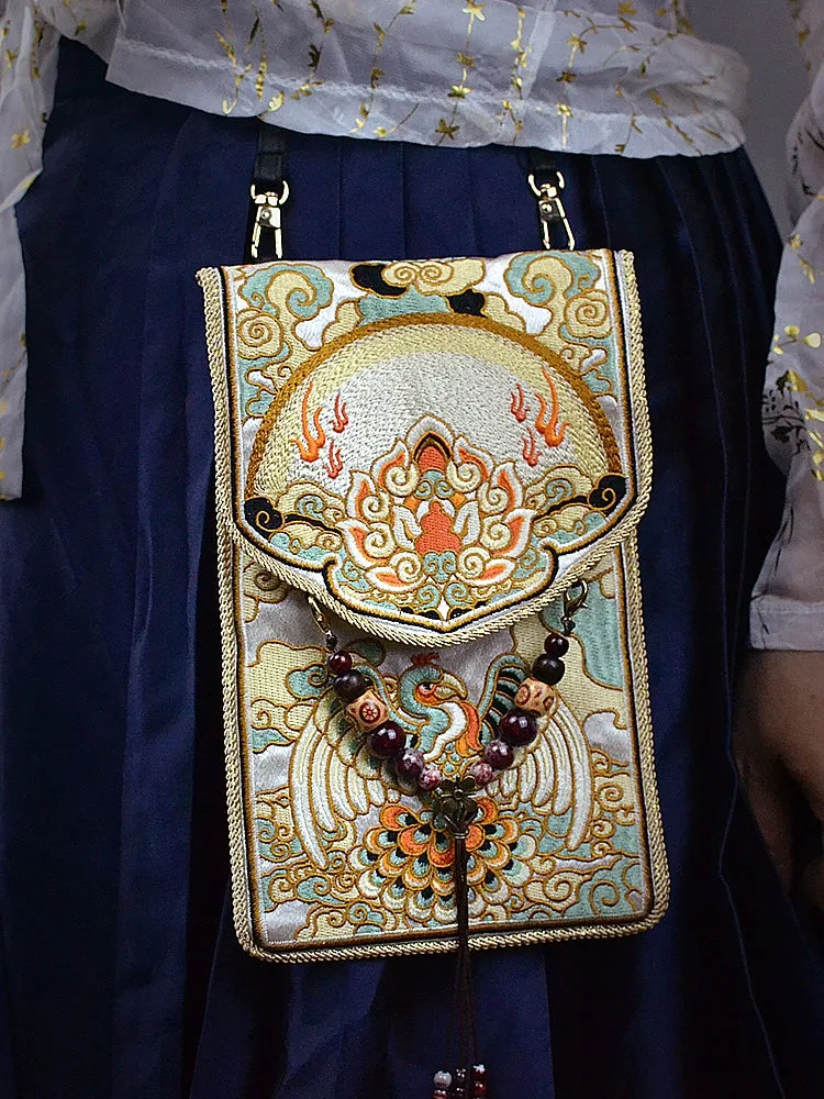 Dunhuang Bazaar Phone Bag for Women