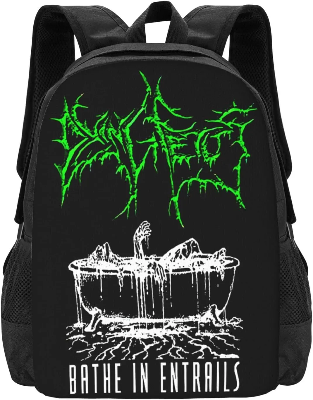Dying Musics Fetus Band Backpack Large Capacity Backpacks Minimalist Leisure Travel Daypack 16.5 inch