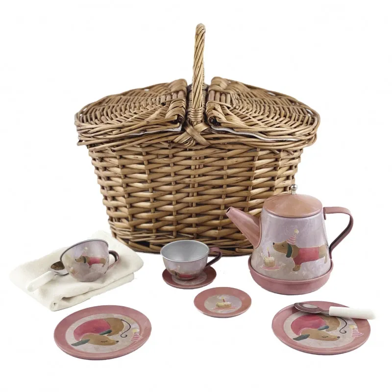 EGMONT - TIN TEASET MUSICAL DOGS