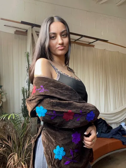 Embroidered Blazer