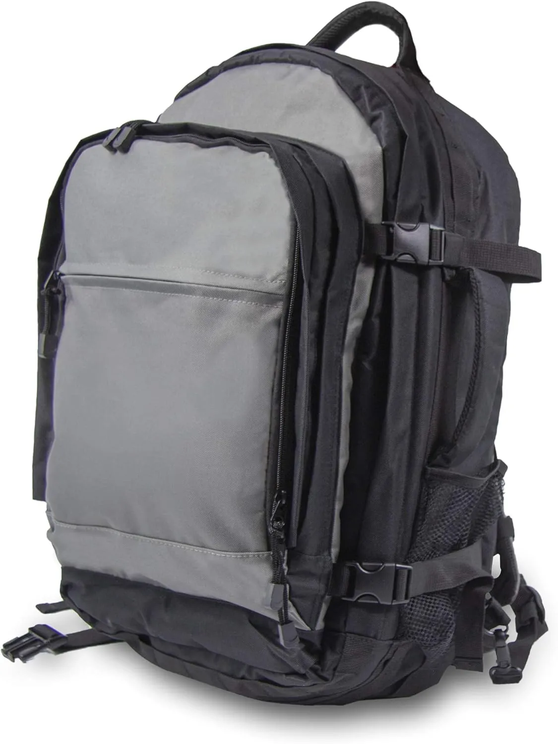 Emergency Zone Stealth Tactical 53L Backpack with 2L Hydration Bladder and Waterproof Cover
