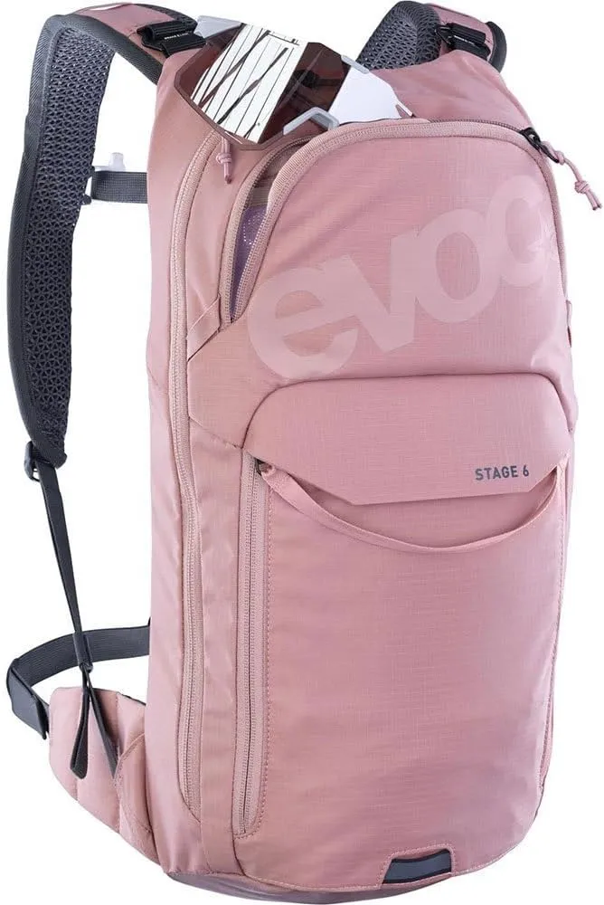 Evoc Stage Technical 6L Backpack Dusty Pink, 2L Bladder