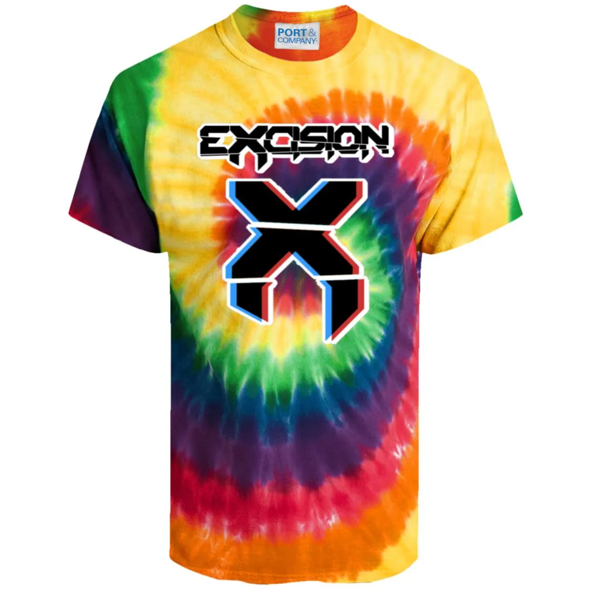 Excision Tie-Dye Music Festival T-Shirt