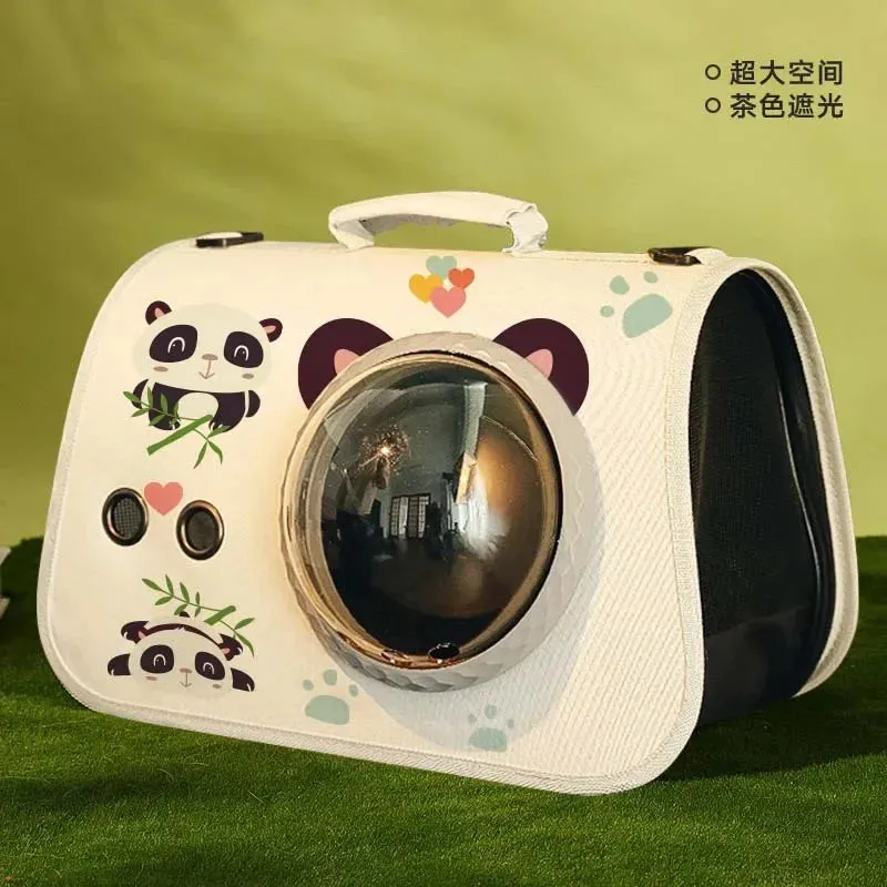 Expandable 3-in-1 Cat Carrier Bag Lightweight Foldable Handheld Tote with Privacy Cover for Small Cats Dogs Travel Accessories