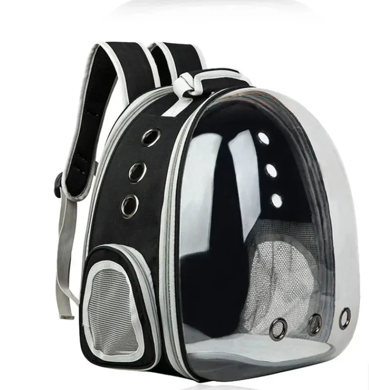 Expandable Cat Carrier Backpack Large Transparent Pet Travel Backpack Bubble Space Capsule Pet Travel Bag