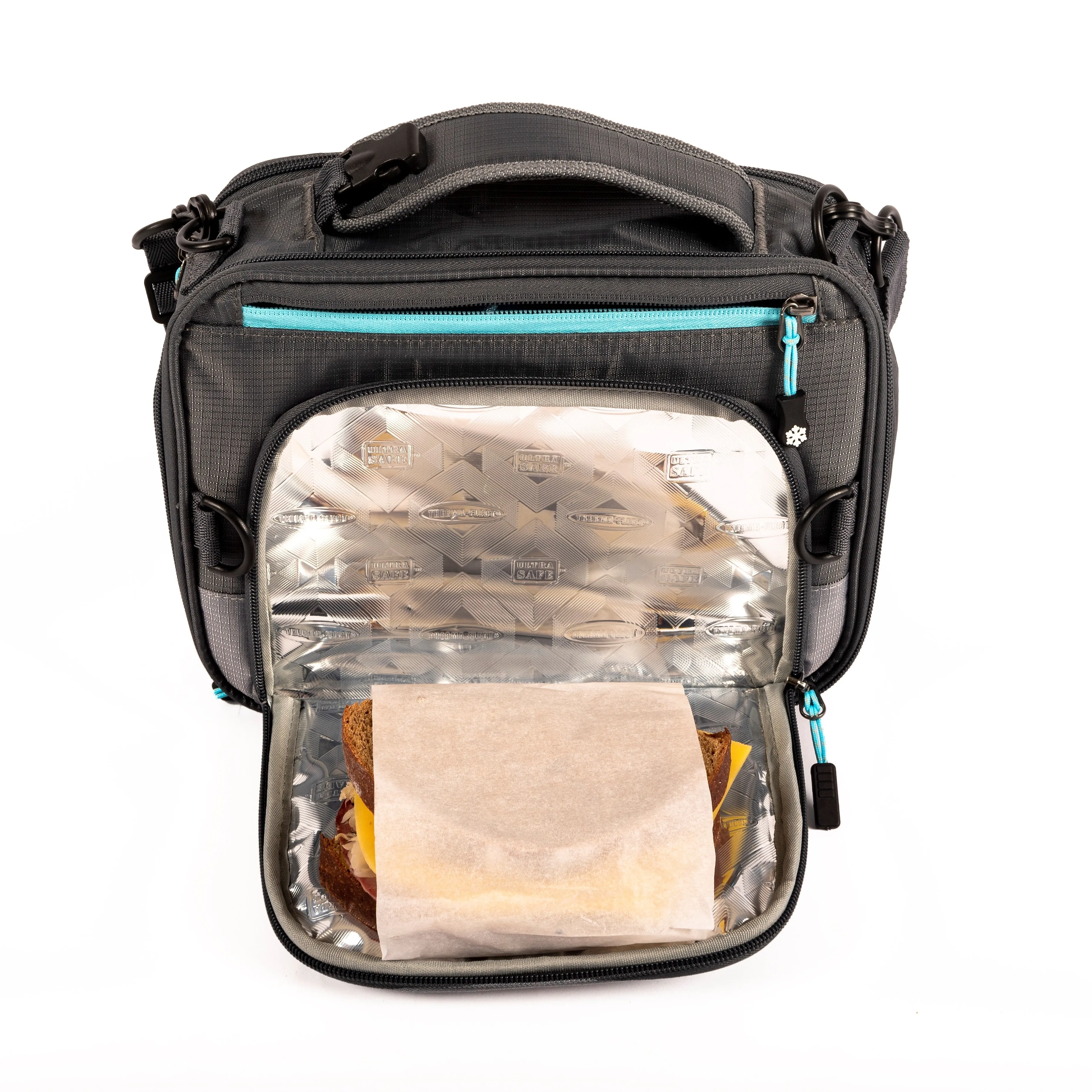 Expandable Lunch Box With 2 Ice Walls