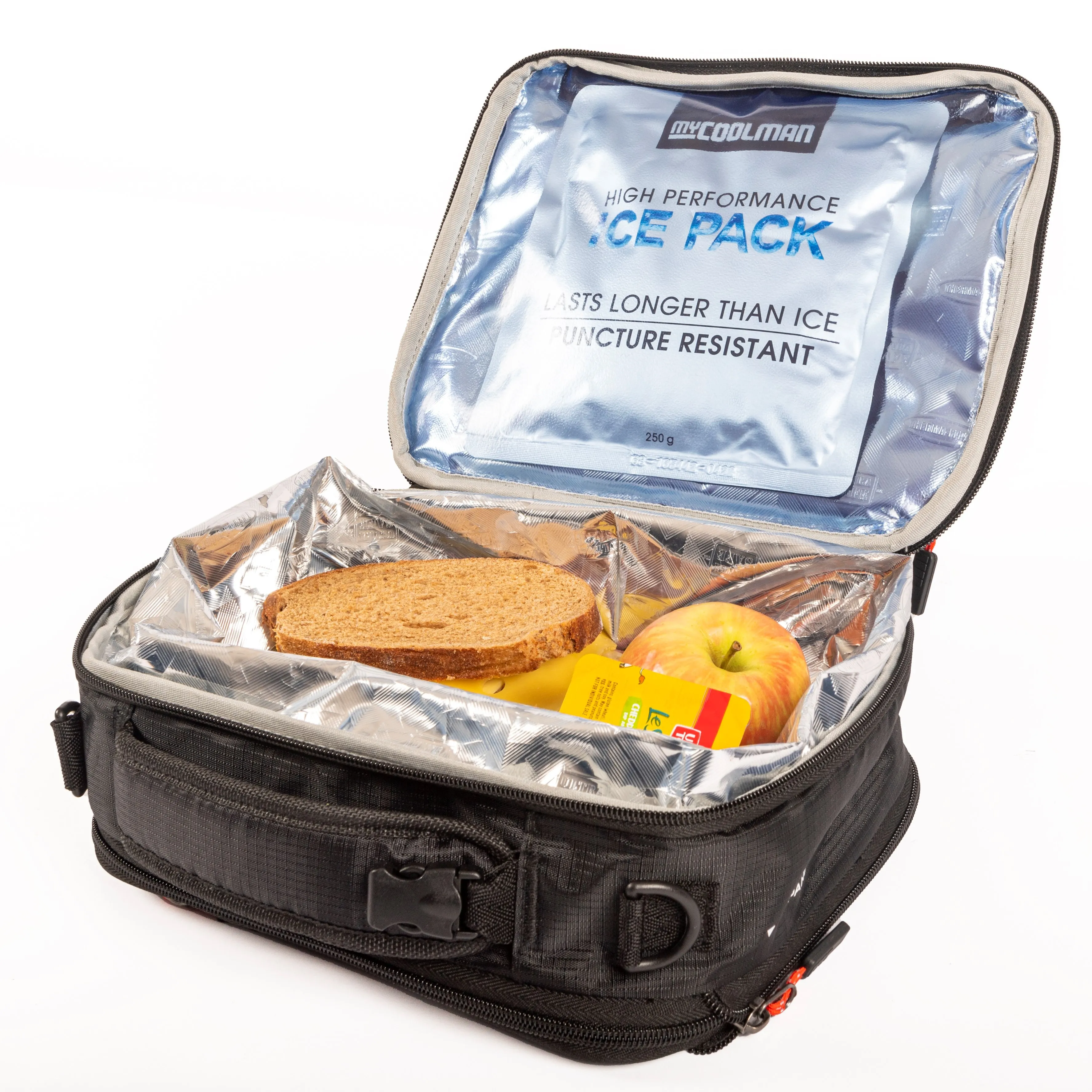 Expandable Lunch Box With 2 Ice Walls