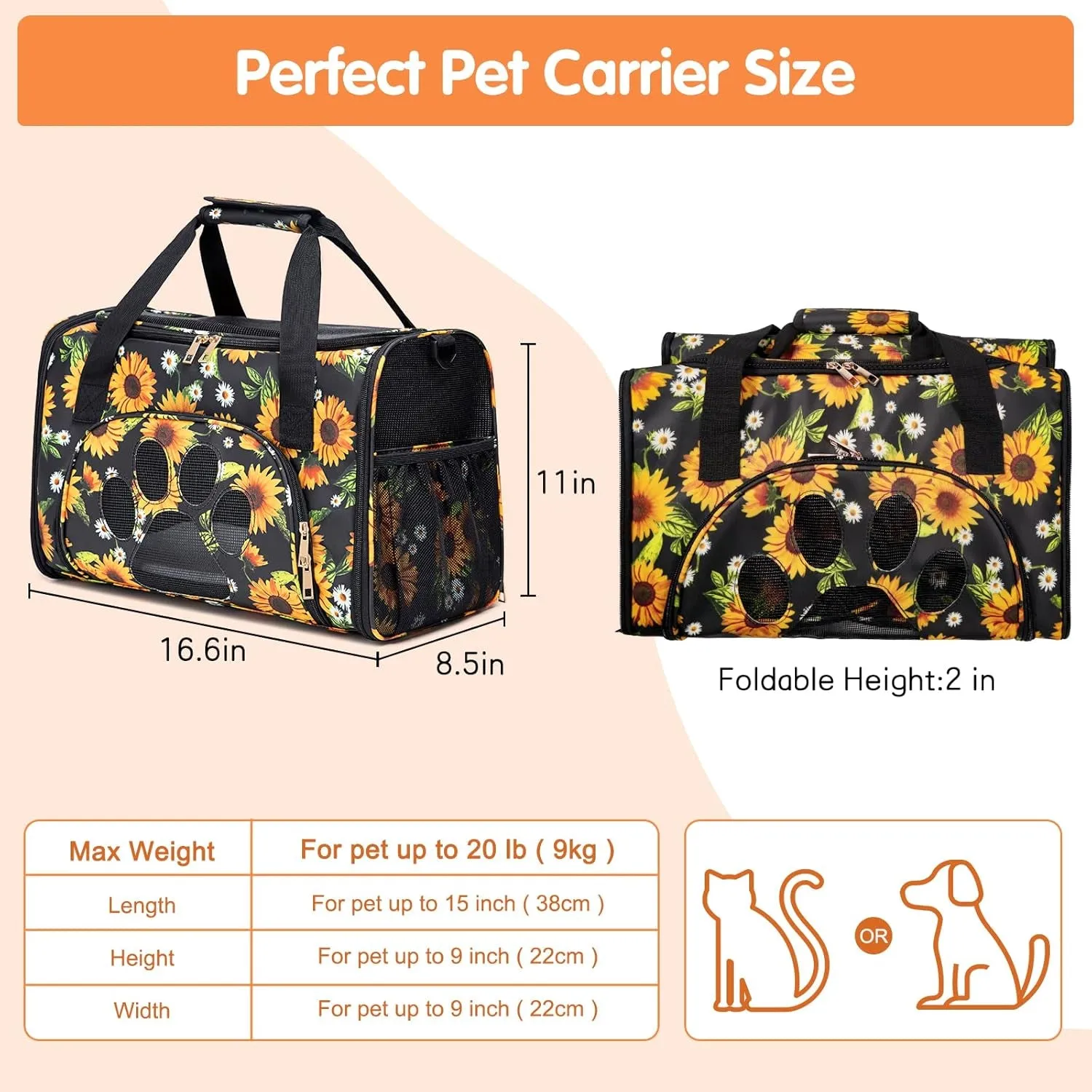 Fast response Cat . Comprehensive product line Carrier Carrier Bag Dog