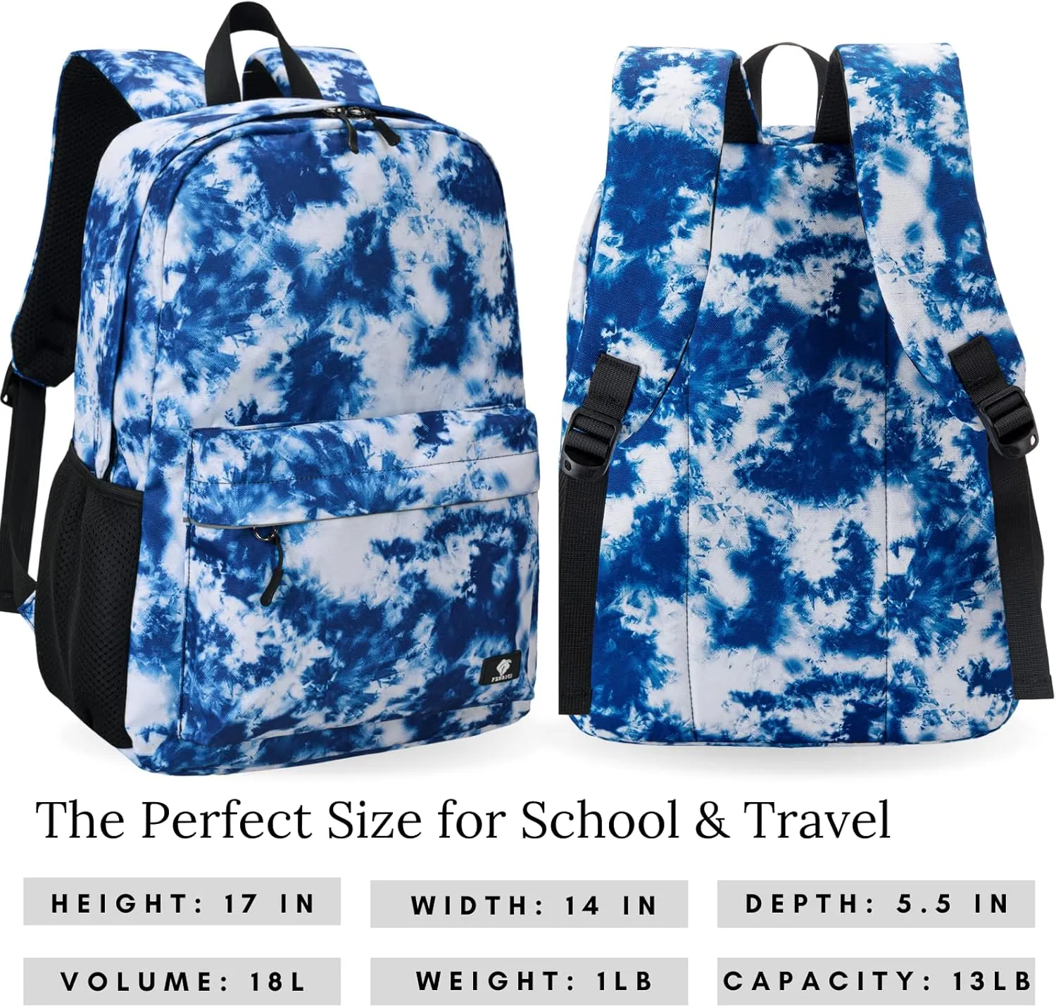 Fenrici Kids' Backpack with Lunch Box Set for Boys and Girls, School Bag with Laptop Compartment and Insulated Lunch Bag