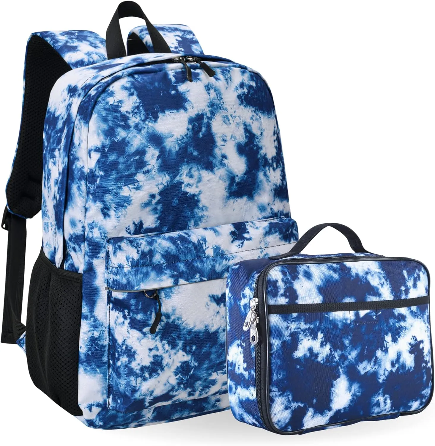 Fenrici Kids' Backpack with Lunch Box Set for Boys and Girls, School Bag with Laptop Compartment and Insulated Lunch Bag