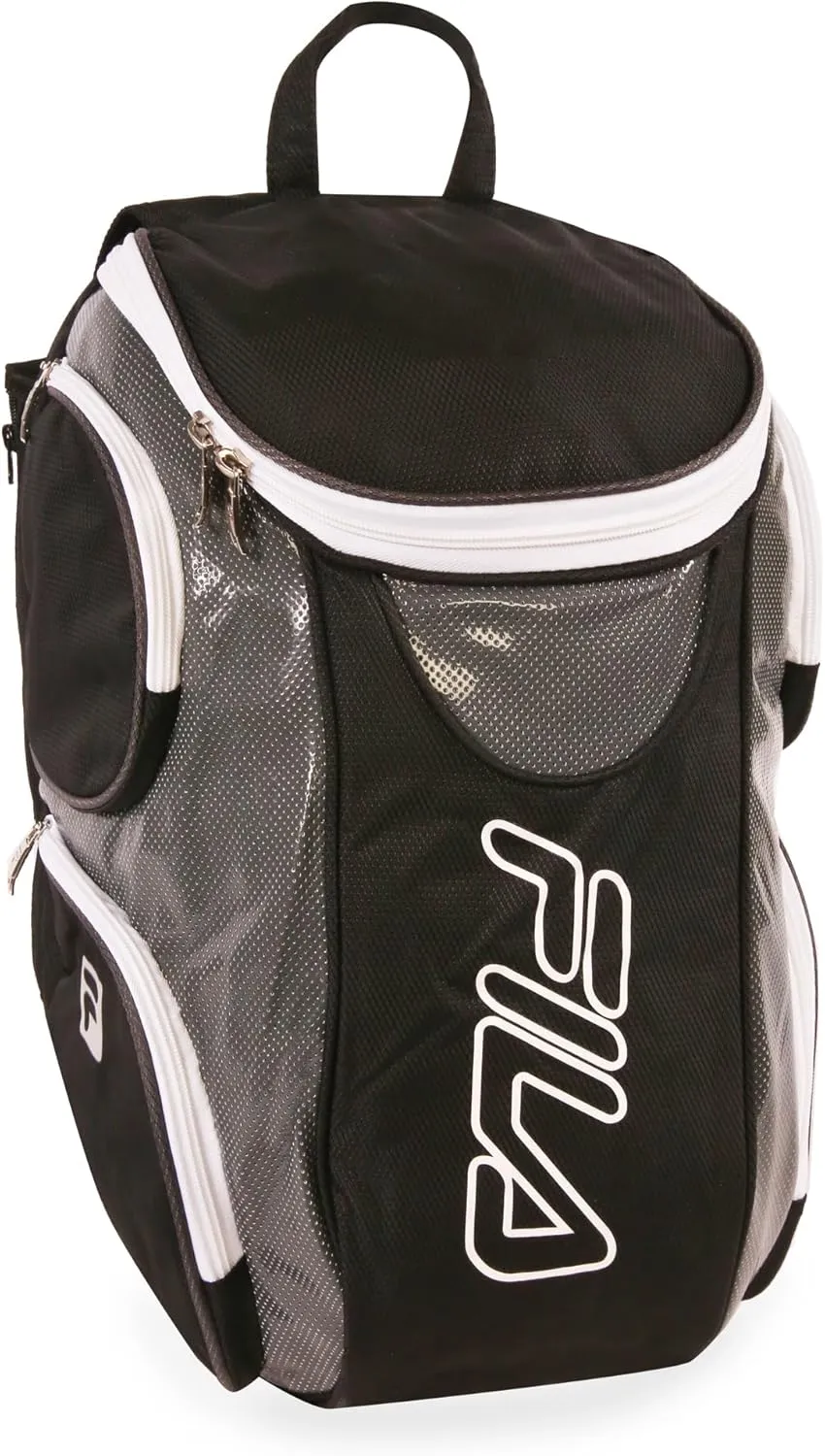 FILA Ultimate Tennis Backpack with Shoe Pocket, One Size