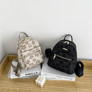Floral Print Teen Girls Backpack