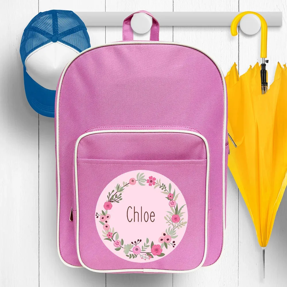 Flower Wreath Backpack