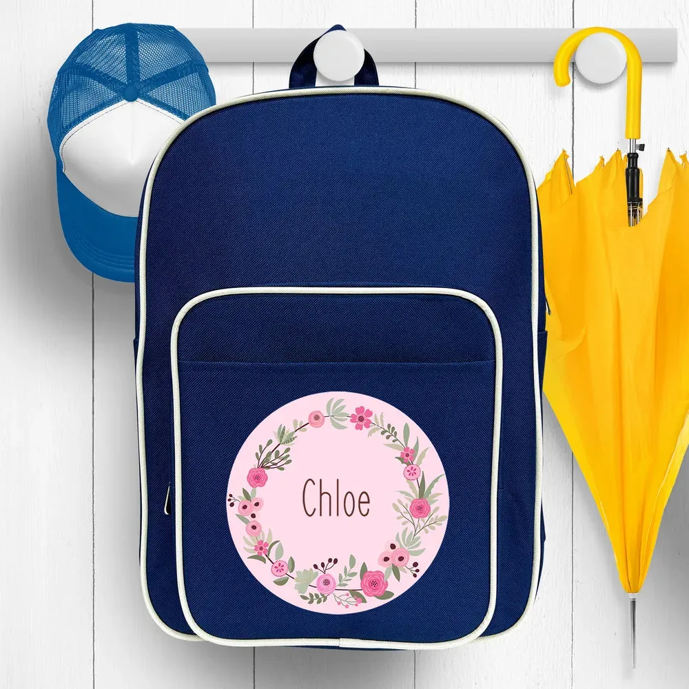 Flower Wreath Backpack