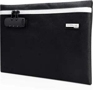Formline Smell Proof Bag with Combo Lock (12" x 9") Double the Odor Proof Technology - Patent Pending Center Divider Design Eliminates All Scents - Zipper Closure Keeps Container Secure