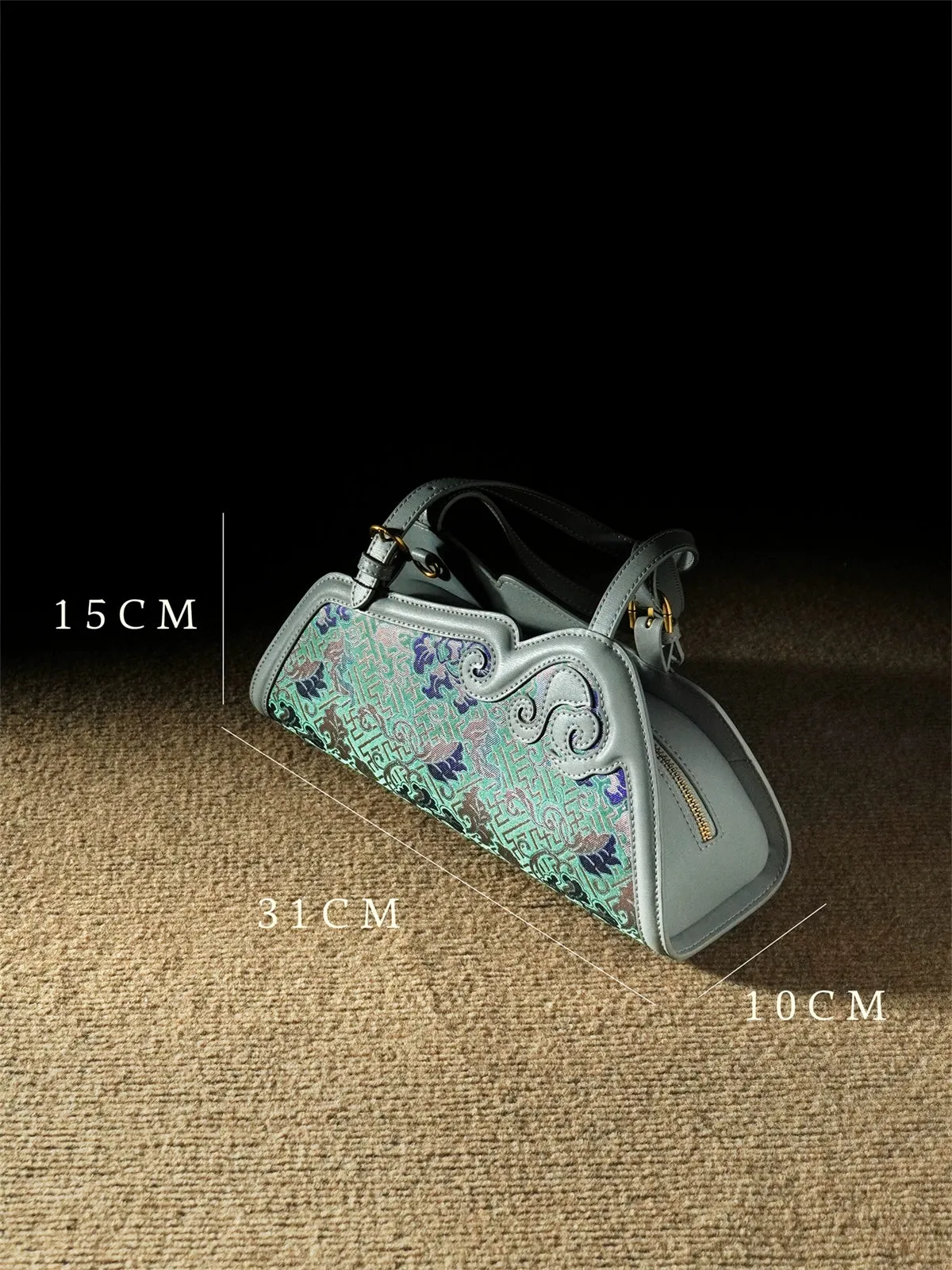 Fucui Pavilion One Shoulder Bag for Women