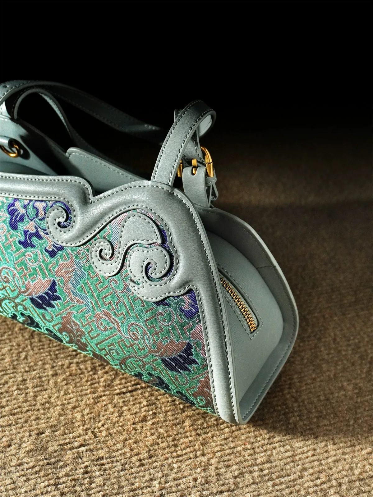 Fucui Pavilion One Shoulder Bag for Women