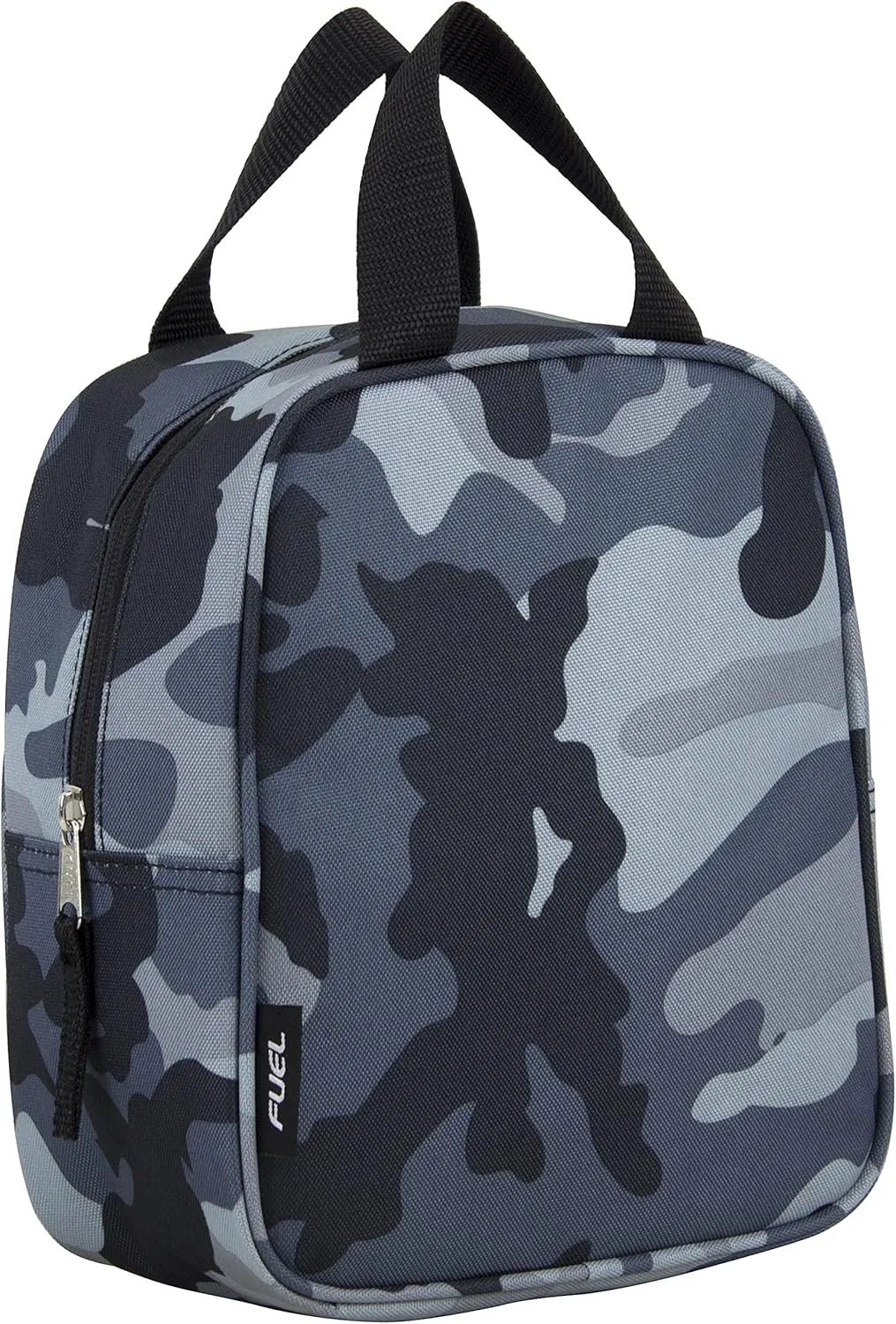 FUEL Cargo Dual Handle Travel Insulated Lunch Bag, Midnight Blue Camo