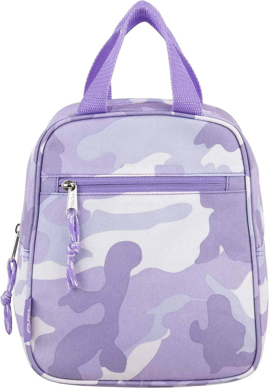 FUEL Cargo Dual Handle Travel Lunch Bag, Indigo Purple Camo