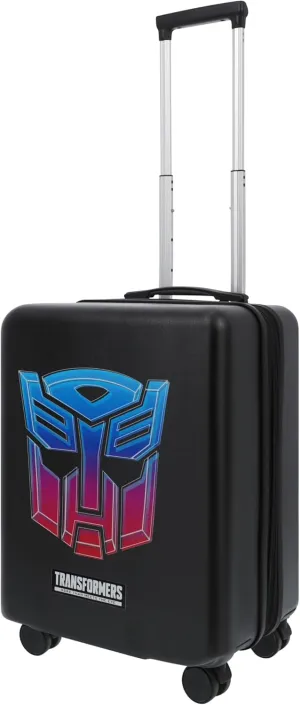 FUL Transformers 22.5 Inch Carry On Luggage, Autobots Hardshell Rolling Suitcase with Spinner Wheels, Black