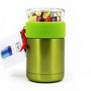 GOODBYN INSULATED FOOD JAR DUO GREEN 16OZ