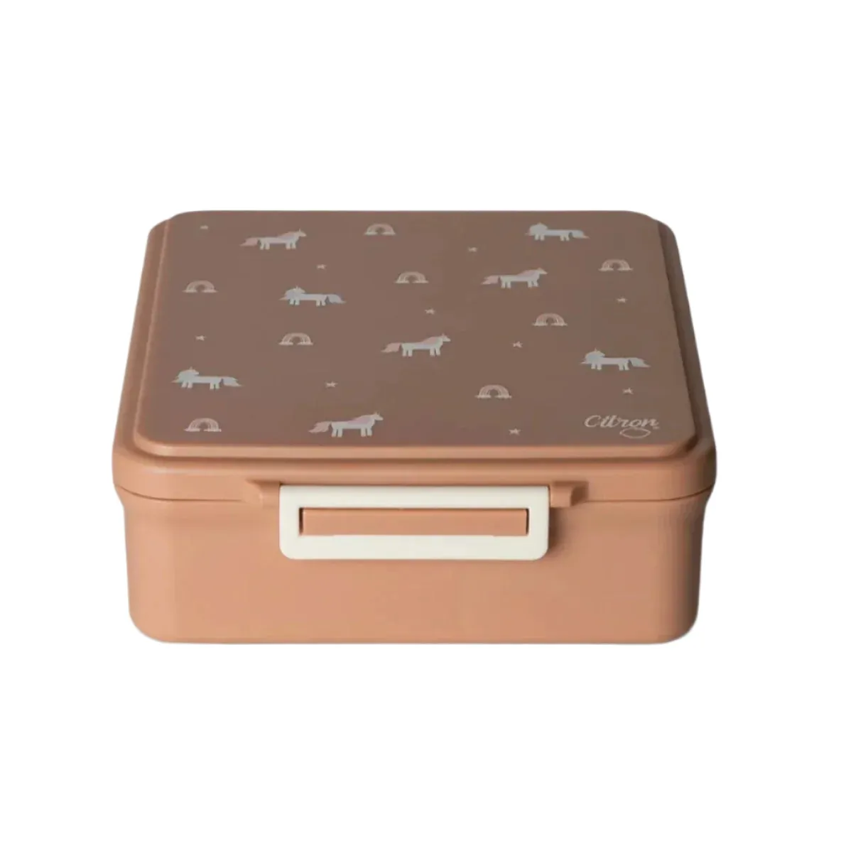 Grand Lunch Box - 4 Compartments - Unicorn Blush Pink   Food Jar