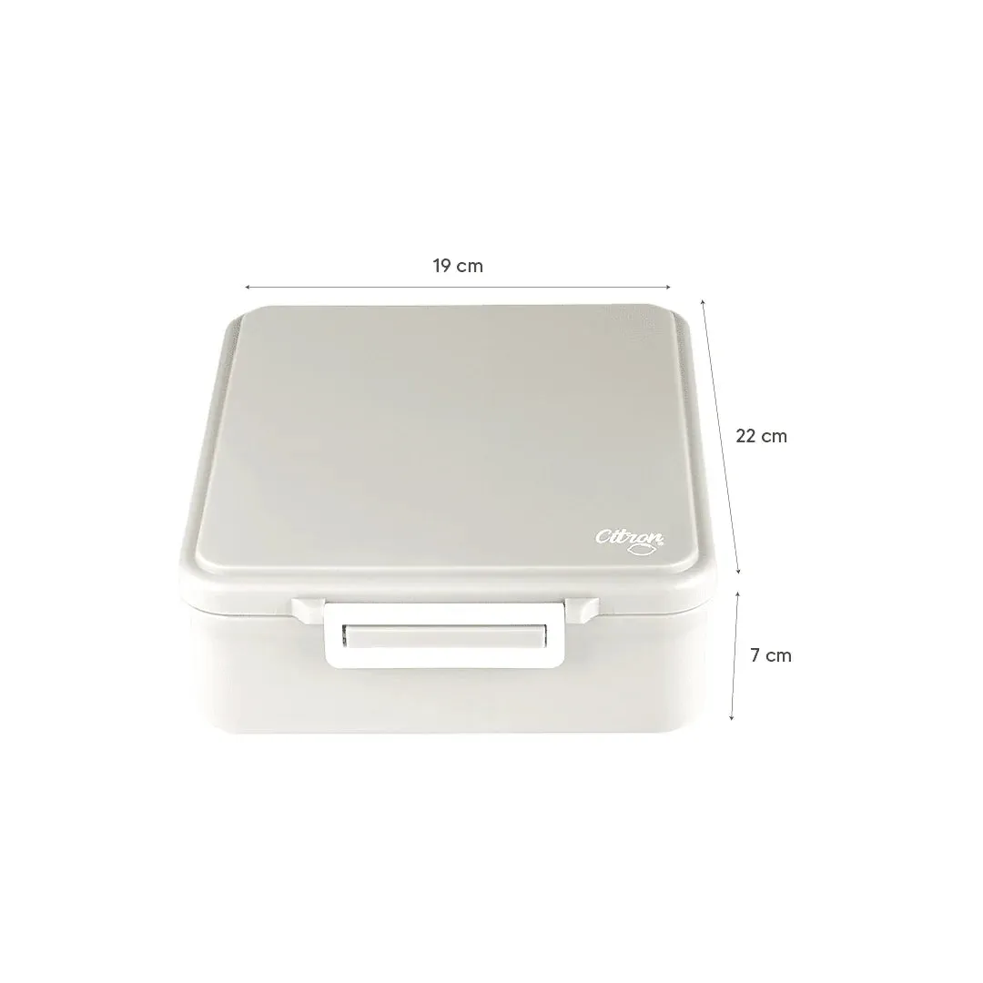Grand Lunch Box - 4 Compartments - Unicorn Blush Pink   Food Jar