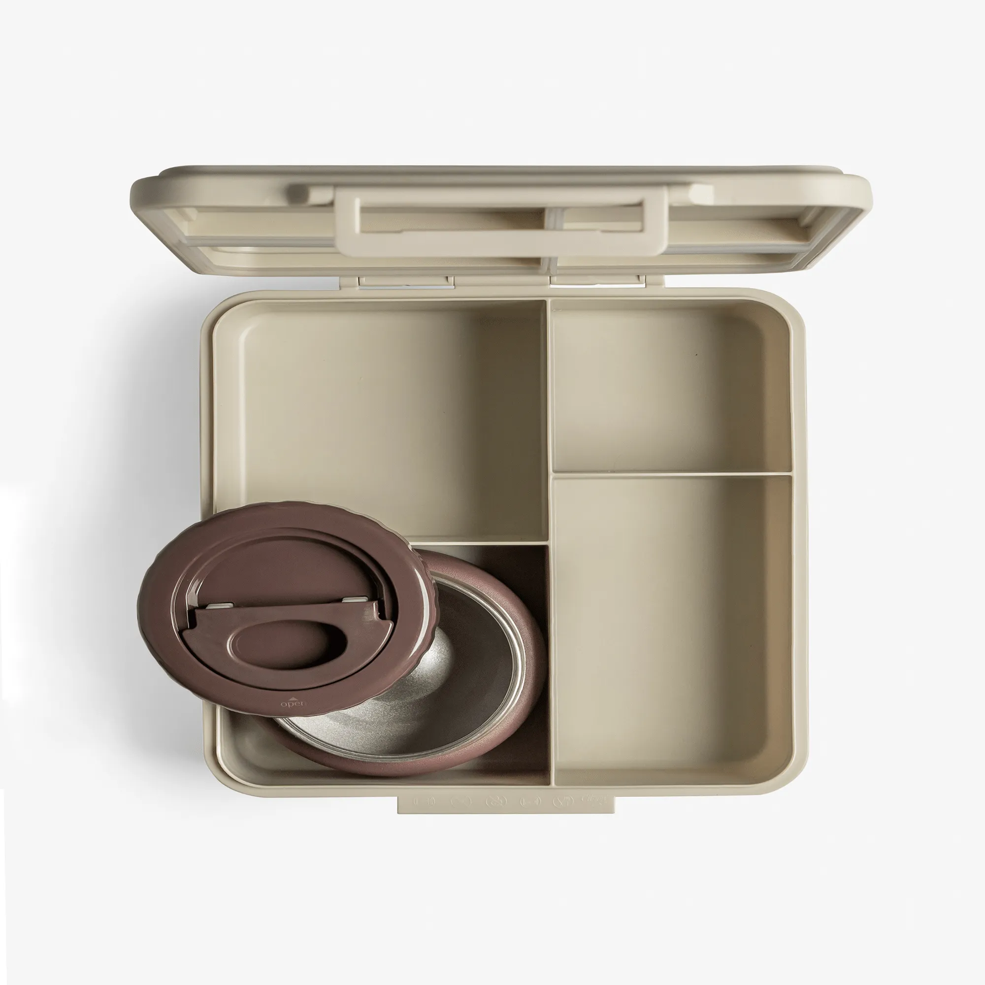 Grand Lunch Box - 4 Compartments - Vehicles   Food Jar