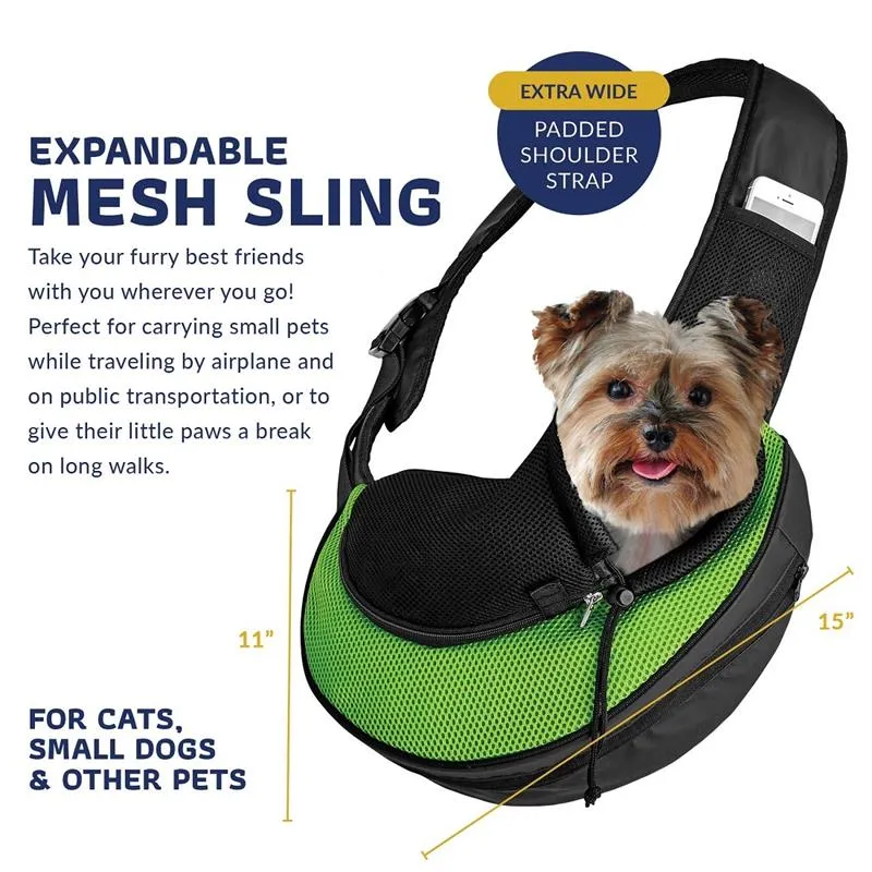 Green Snug Pet Carrier