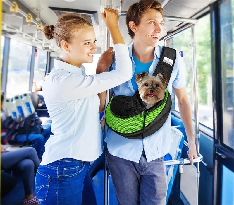 Green Snug Pet Carrier