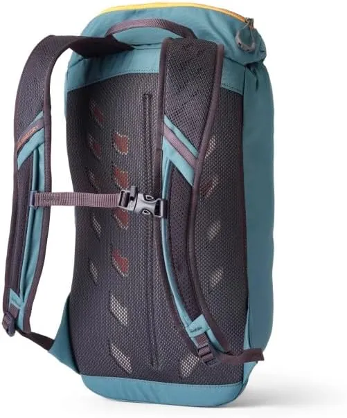 Gregory Nano 16L Unisex Day Hiking/Commuter/Active Travel Backpack, Breathable Backpanel, Hydration Port, One Size Fits All, Rio Blue