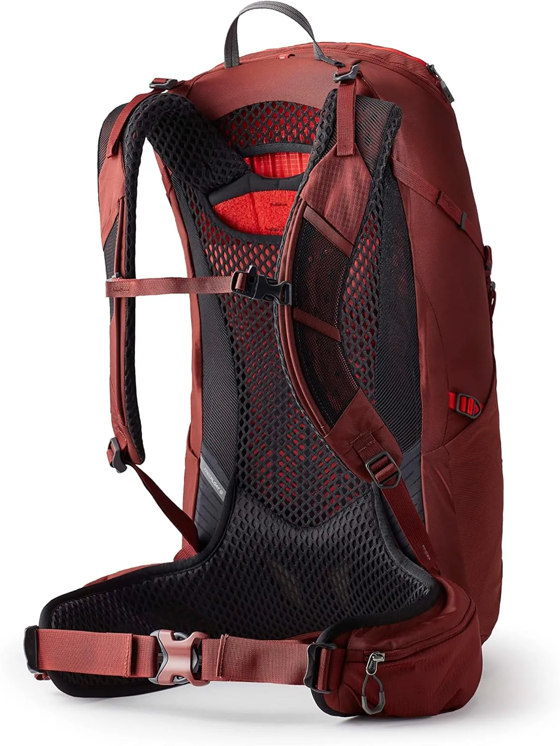 Gregory Zulu 30L Unisex Hiking/Backpacking Pack, Freefloat Hipbelt, Internal Hydration Sleeve For Water Bladder, (Reservoir Not Included), Medium/Large, Rust Red