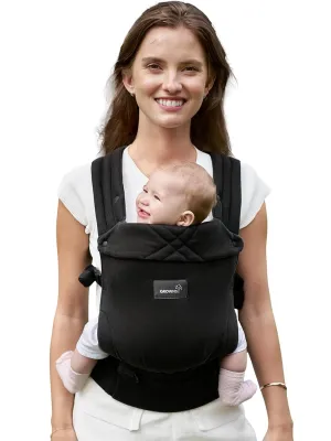 GROWNSY Baby Carrier Newborns to Toddlers, Ergonomic Baby Toddler Carrier Slings Wraps with Head Support, Easy to Wear,Infant Carrier Baby Gift,Travel and Hiking Friendly, for Babies 7 to 44 lb(Black)