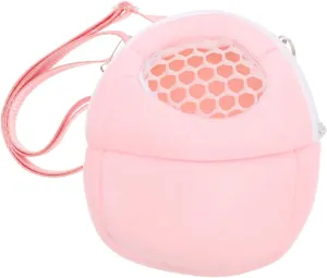 HANABASS Multi-Purpose Hamster Travel Bag Breathable Mesh Adjustable Strap Guinea Pig Chinchilla Carrier Pet Accessories