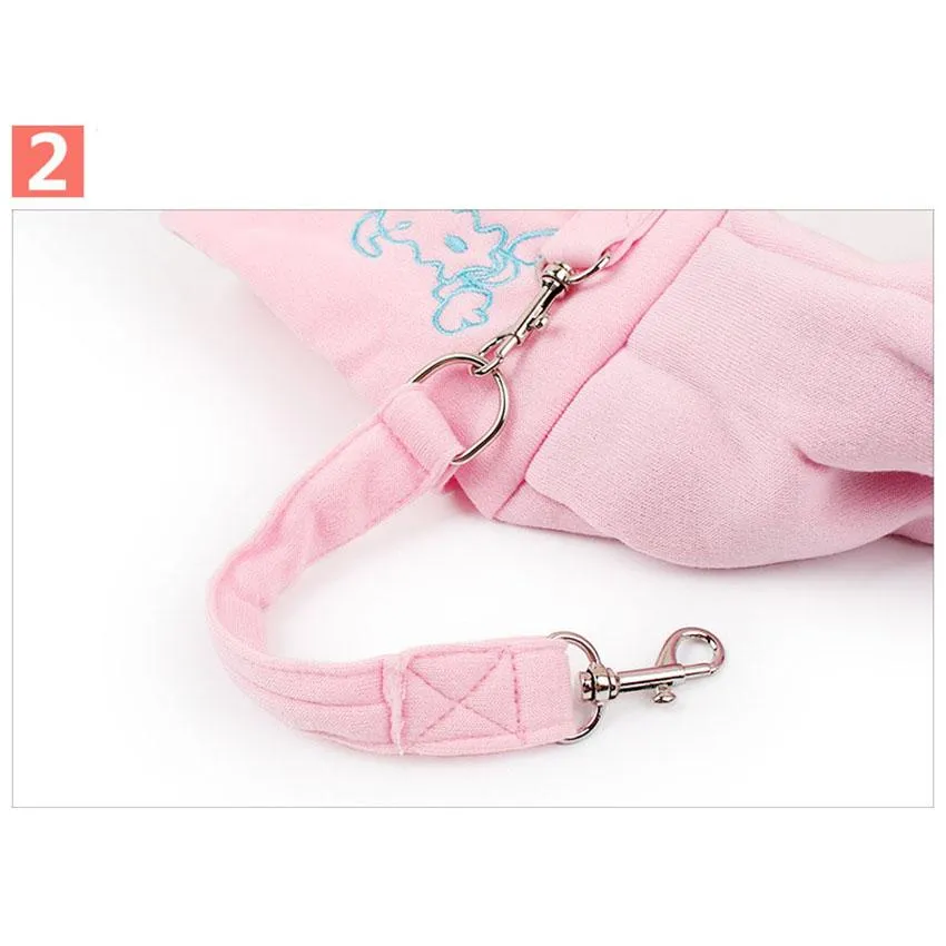Hands-Free Reversible Small Dog Cat Sling Carrier Bag For Outdoor on Sale