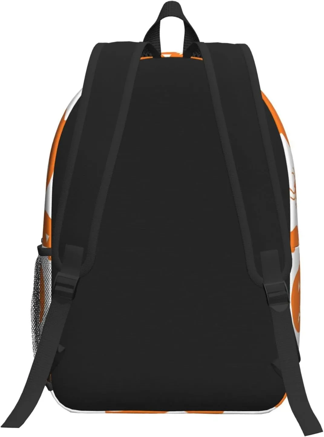 Happy Halloween Bats Witchs Spider Web Pumpkin Skull Bone 17 Inch Backpacks Multipurpose Laptop Backpack Double Shoulder Bag for Men Women Gifts