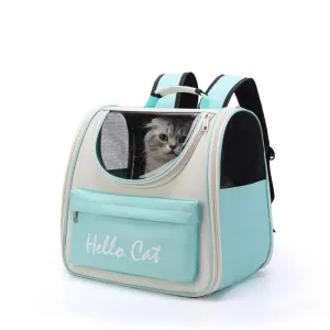 Hello Cat Pet Carrier Backpack