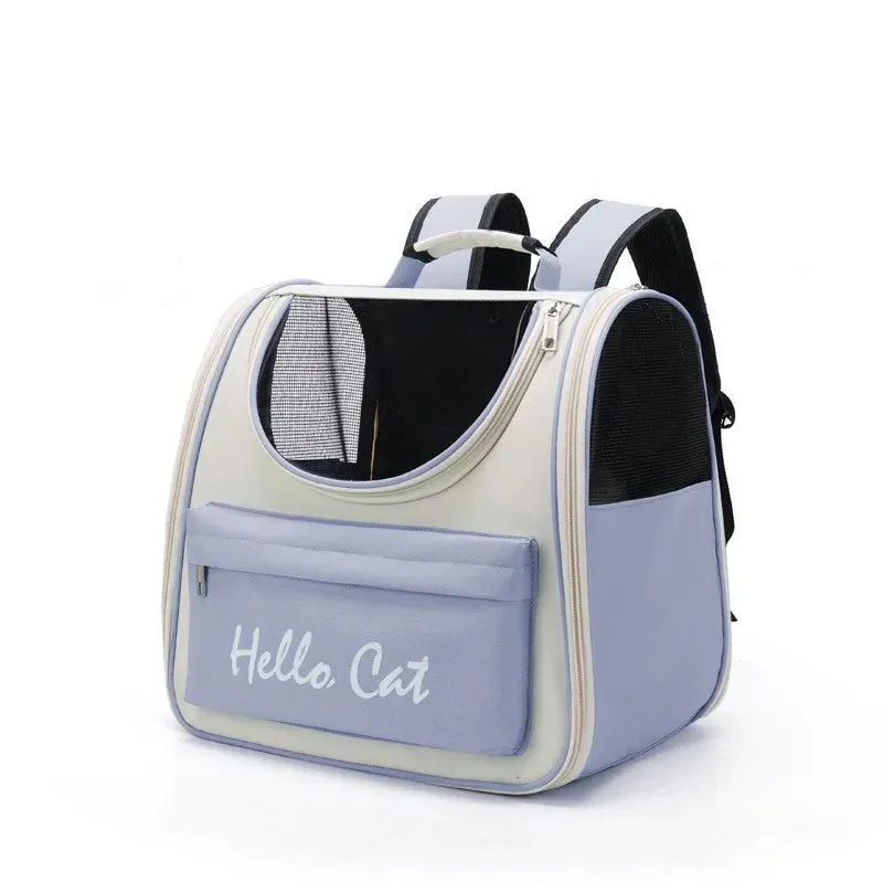 Hello Cat Pet Carrier Backpack