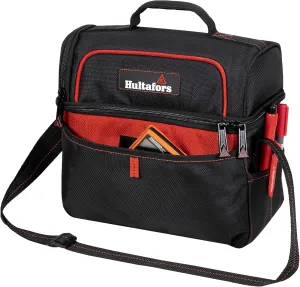 Hultafors Work Gear HT5540 Insulated Cooler Tool Bag, 3 Pockets, Stores 8 Beverage Cans, Heavy Duty Ballistic Polyester, Cooler Bag, Tactical Lunch Bag for Work