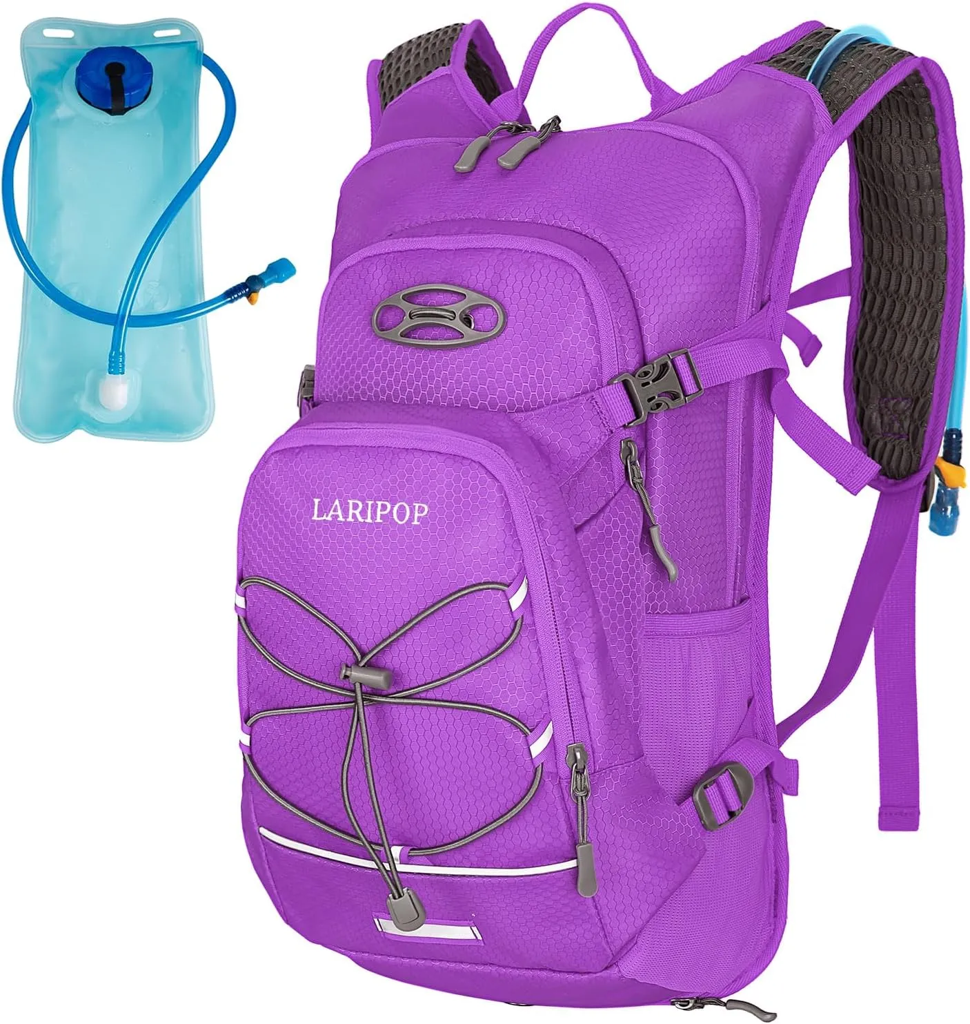 Hydration Backpack 18L with Water Bladder 2L Hiking Water Backpack Women Men Lightweight Hydration Pack for Cycling