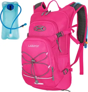 Hydration Backpack 18L with Water Bladder 2L Hiking Water Backpack Women Men Lightweight Hydration Pack for Cycling