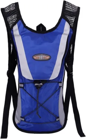 Hydration Backpack, Lightweight Running Vest for Men & Women with Adjustable Strap Water Bladder Outdoor Marathon (Orange)