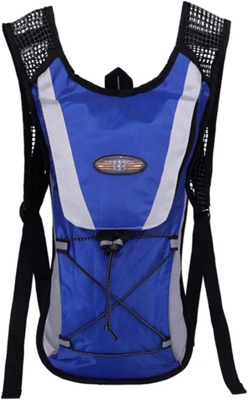 Hydration Backpack, Lightweight Running Vest for Men & Women with Adjustable Strap Water Bladder Outdoor Marathon (Orange)