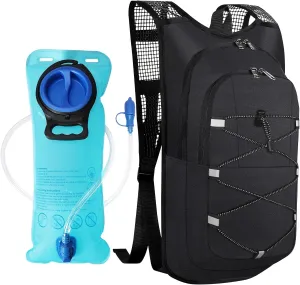 Hydration Backpack - Lightweight Water Backpack with 2L Water Bladder Bag, Running Hydration Vest Backpack for Men Women, Hydration Pack for Hiking, Cycling, Climbing MIYCOO