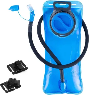 Hydration Bladder 2 Liter,Leak Proof Water Reservoir with Insulated Sleeve, BPA Free Military Water Storage Bladder Bag Hydration Pack Replacement,Great for Bicycling Hiking Camping Hunting Running