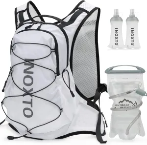 Hydration Pack Backpack, Lightweight Water Backpack with 2L Leakproof Hydration Bladder Daypack for Men Women,Running Hydration Vest for Outdoor Trail