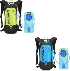 Hydration Pack Bike with 2l Water Bladder, Mountain Biking Backpack Lightweight Bicycle Daypack,6l Mini Rucksack for Cycling MTB Skiing Snowboarding,Day Hiking Bag Running Pouch Women Men