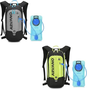 Hydration Pack Bike with 2l Water Bladder, Small Mountain Biking Backpack Lightweight Bicycle Daypack,6l Mini Rucksack for Cycling MTB Skiing Snowboarding,Day Hiking Bag Running Pouch Women Men