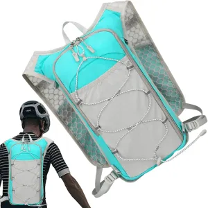 Hydration Pack Running - Outdoor Bladder Daypack for Men - Breathable & Reflective Hydration Backpack for Running and Jogging, for Runs, Cycling, Trails, Marathons